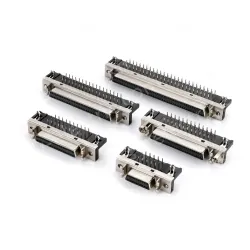 SCSI Connector Series 180 Degree PCB Board-to-Board Servo 50-PIN Headers