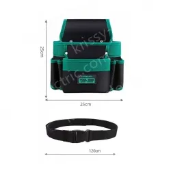 Type I: 7 slip pockets/3 bags+belt