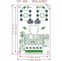 AC-DC buck module: 220V to 5V 700MA isolating switching power supply module With solder pins