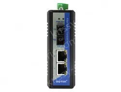 UOTEK Industrial 10/100M 2 Ethernet Ports 1 Optic Fiber Port Switch