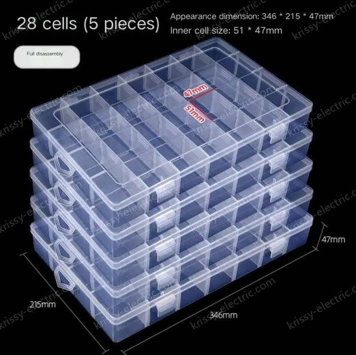 5 pieces of thickener 28 grids