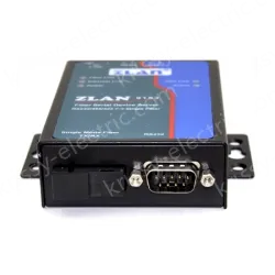 Serial server type optical fiber to serial port