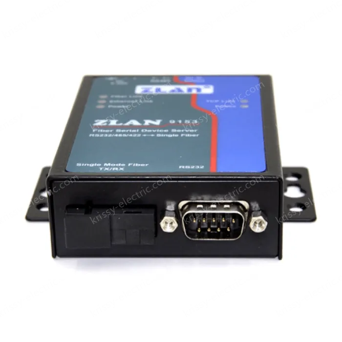 Serial server type optical fiber to serial port