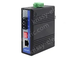 UOTEK 10/100M 1 Fiber 1 RJ-45 Port Industrial Switch