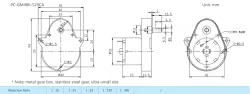 Gear-box motors
