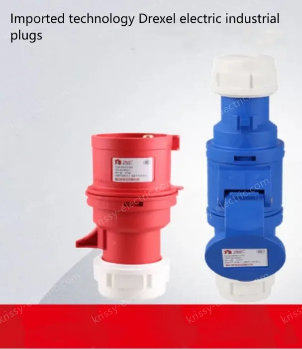 16A 4 pole 415V receptacle for concealed installation