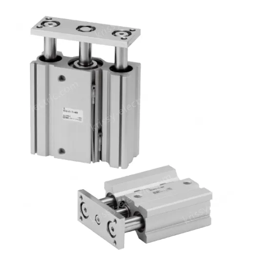 Compact Guide Cylinder MGQ Series &oslash;12, &oslash;16, &oslash;20, &oslash;25, &oslash;32, &oslash;40, &oslash;50, &oslash;63, &oslash;80, &oslash;100