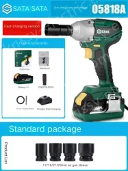 Electric wrenches 05818A - Fast Charging Version One Charge One Charge Standard Package