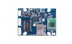 Dual-network port 4G wireless router module
