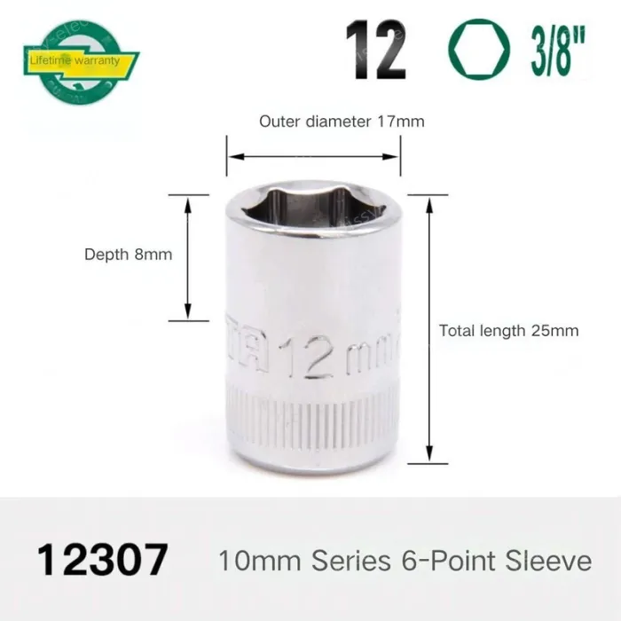 CALC-12mm-10mm series 3/8-12307
