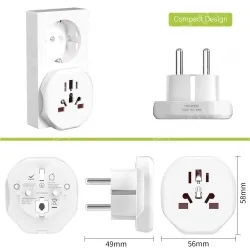 DE FR plug adapter KRSAP-WLH010324