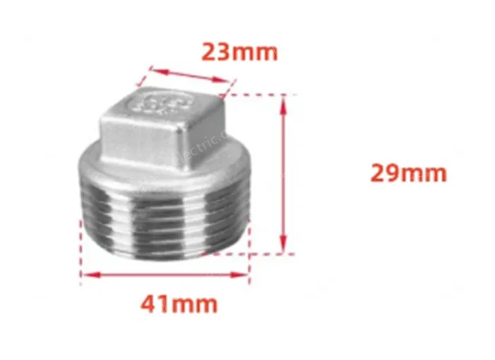 304 1.2 inch 1-1/4 Stainless steel plugs