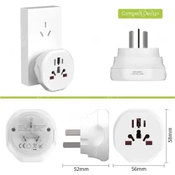 AUS plug adapter KRSAP-WLH010321