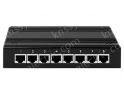 UOTEK 10/100M to 8 Ports RS-232/485/422 Serial Device Server