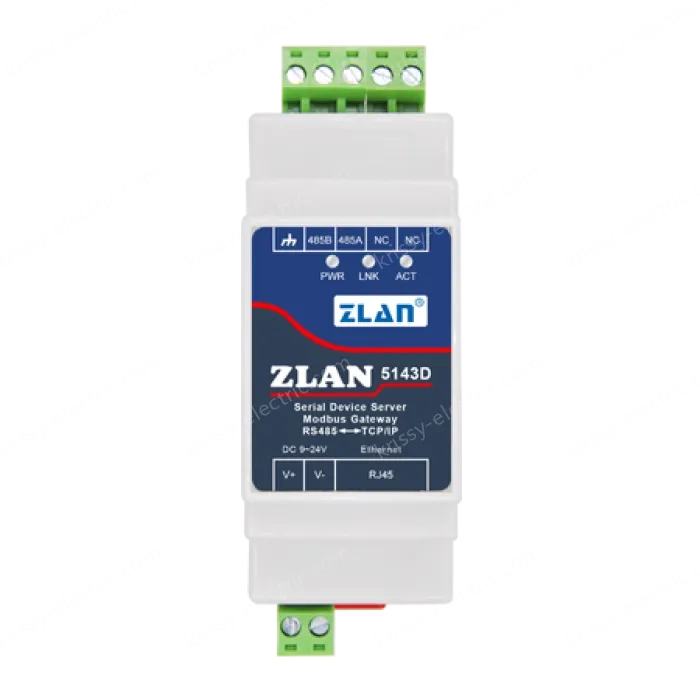 Rail-type serial server