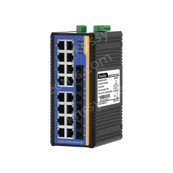 [100 Gigabit 4 Optical 16 Electrical] Ring Network Management Industrial Switch