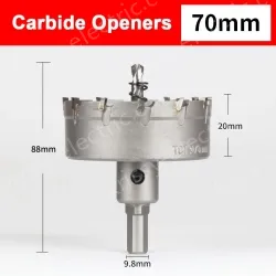 Stainless steel special hole opener 70mm