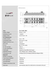 IP67 IO-link master EtherCAT protocol