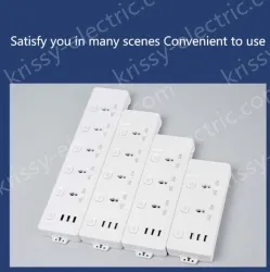 Split control 3-plug 1.8m