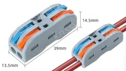 Fast splitter Two-in, two-out conventional color with holes