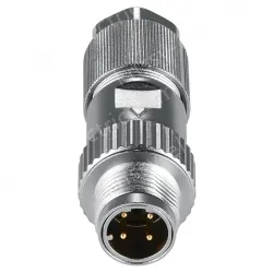 M12 D-Code 4 Pin Male Connector