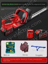 Brushless high-efficiency double-edged 10-cell 5.0Ah one battery and one charge