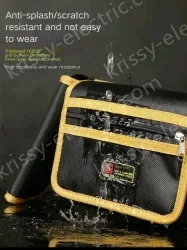 The yellow edge upgrade middle pocket can be equipped with an electric drill + hook included