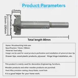 Woodworking hole opener 27mm