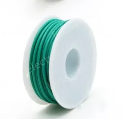 Silicone high temperature cable 22AWG Green