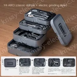Y4-ABCJ Classic Drill Set + Grinding Layer