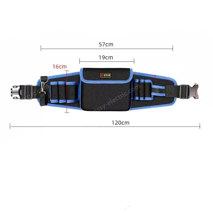 Blue Thickened Tool Belt Bag Medium Bag