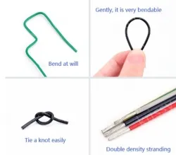 Teflon Wire Cable 6AWG Black 263 cores