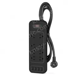 New design 8 AC Outlets Power Strip