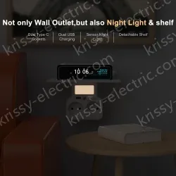 Germany plug Outlet Shelf