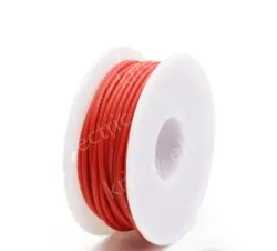 Silicone high temperature cable 30AWG Red