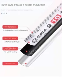 Class 1 accuracy - 5 m - ruler width 25mm - 91315B