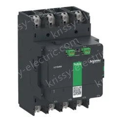 LC1G2654BEEA Contactor, high power, TeSys Giga, advanced version, AC-1, <= 440V, 385A, 4 pole/NO, 24-48VAC/DC coil