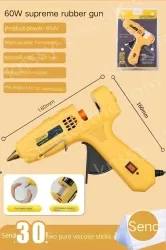 60W Extreme Glue Gun + 30 Glue Sticks