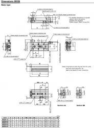 Air Slide Table MXS SeriesMXS6-10