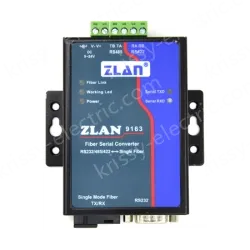 Level-type fiber-to-serial port