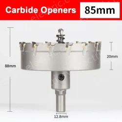 Stainless steel special hole opener 85mm
