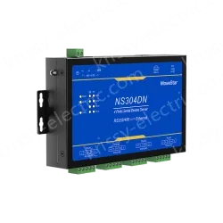 4 Ports RS232/485 Serial to 100M Ethernet Server