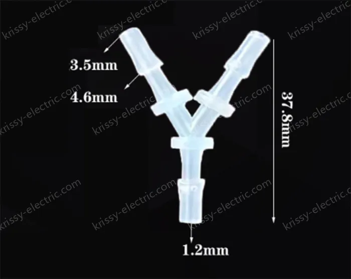 3.5mmY-shaped tee