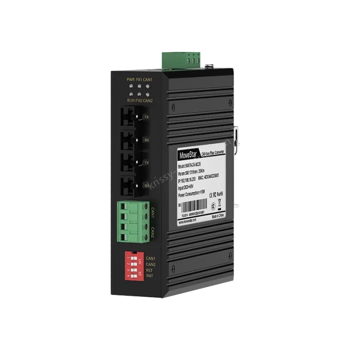 2 Ports CAN-bus To Two Optical Ports