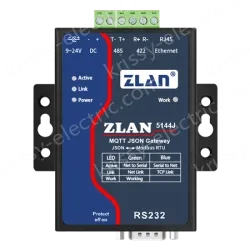 MQTT+JSON to Modbus gateway