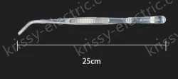 Stainless steel tweezers Curved round head (304 models) 25cm