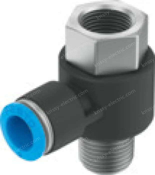 Festo Push-in fitting QSTF-1/4-6-B