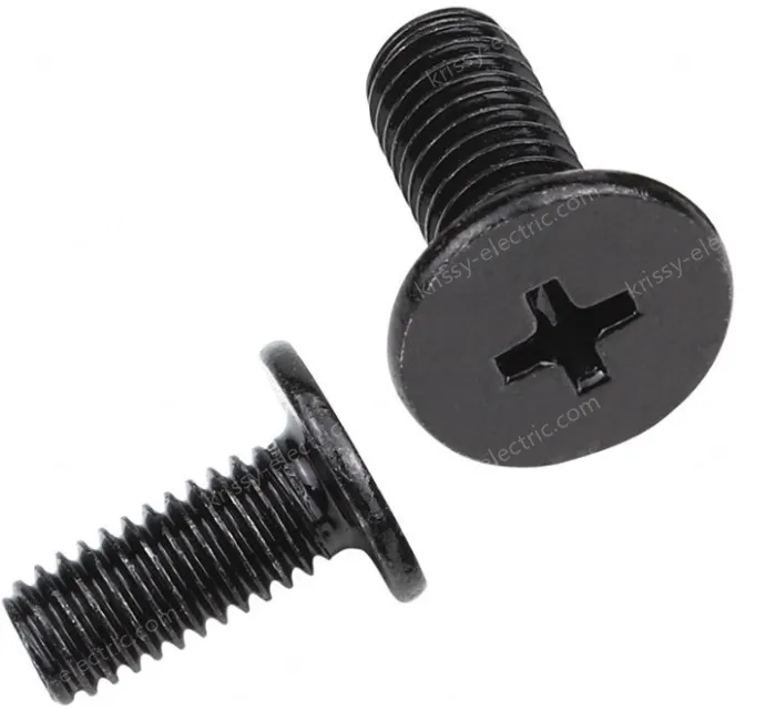 Carbon steel thin head screws M3*18*7