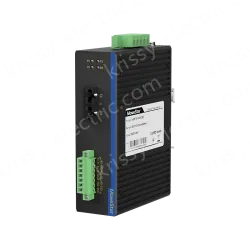 Din-Rail RS232/485/422 Serial To Fiber Modem