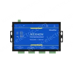 4 Ports RS232/485 Serial to 100M Ethernet Server